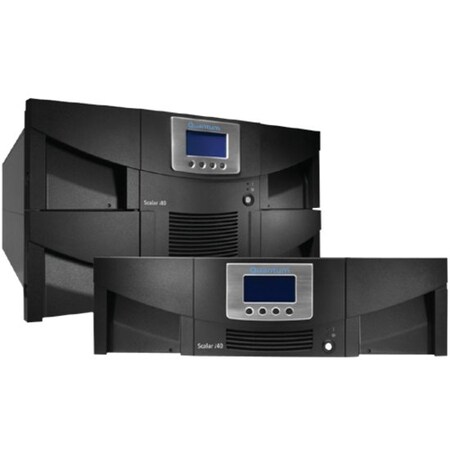 Quantum Quantum Scalar I80 Library, One Hp Lto-4 Tape Drive, 50 Slots, 3Gb Sas LSC18-CH4M-132H